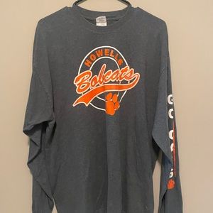 Bobcats long sleeve shirt
